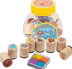 Goki Stempler med dyremotiver- Kreasæt