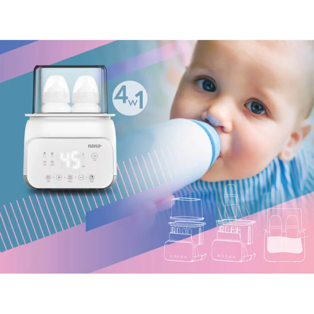 NENO Steralisator og Flaskevarmer, Vita- Tilberedning & Rengøring