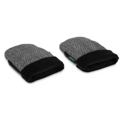 KongWalther Østerbro handsken - black strips- Vognhandsker