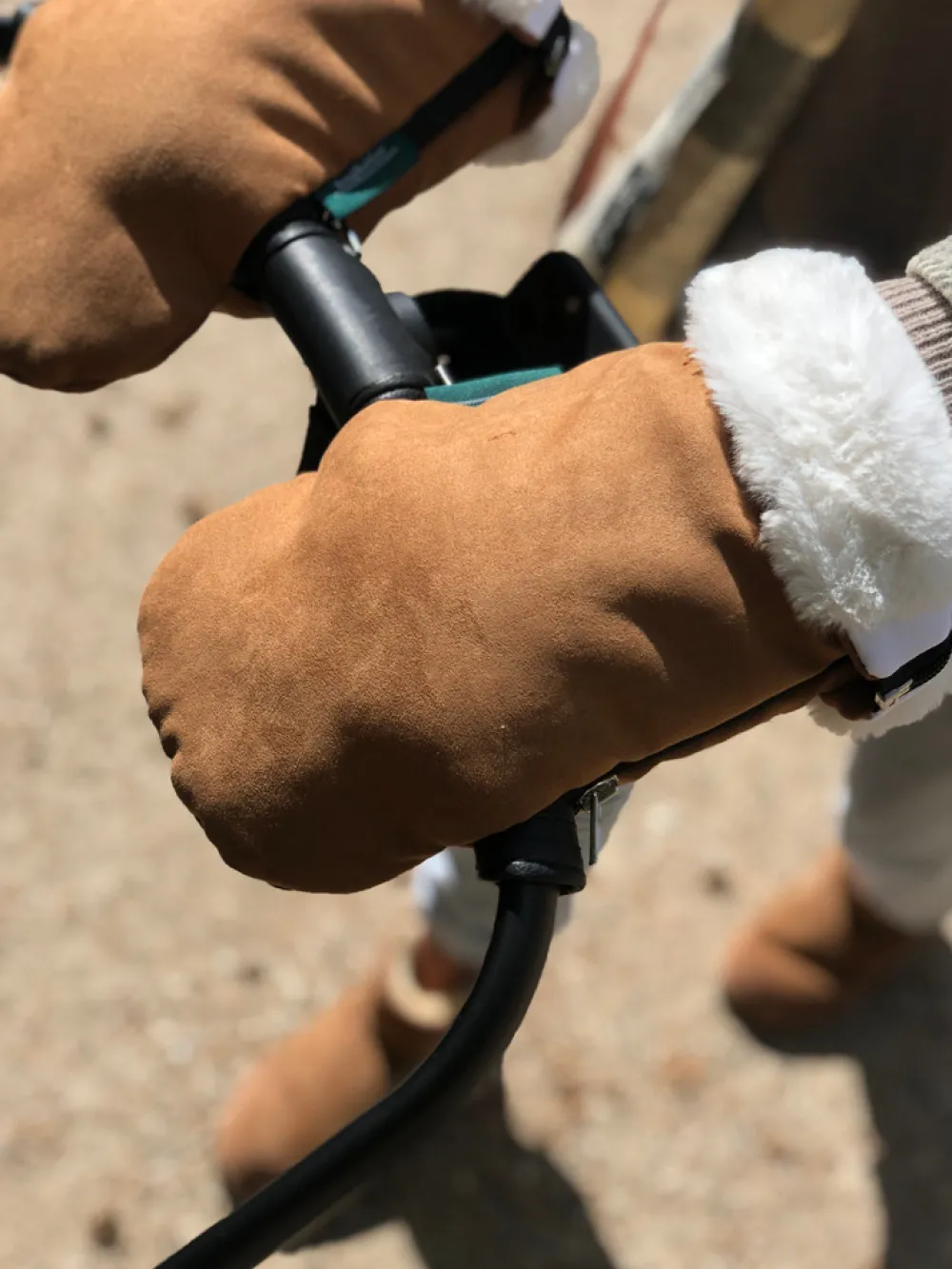 KongWalther Østerbro handsker - brun- Vognhandsker