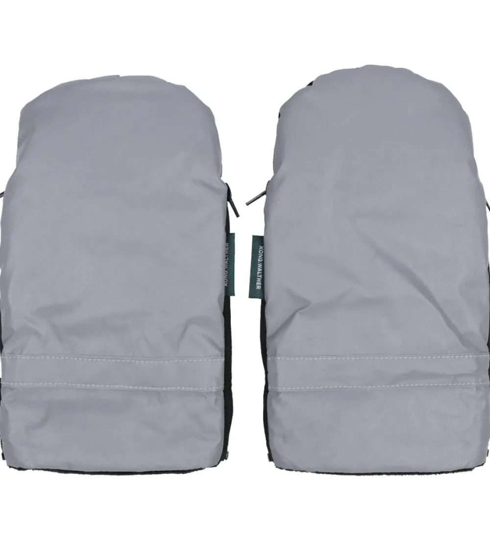 KongWalther Østerbrohandsken - Grey Reflective- Vognhandsker