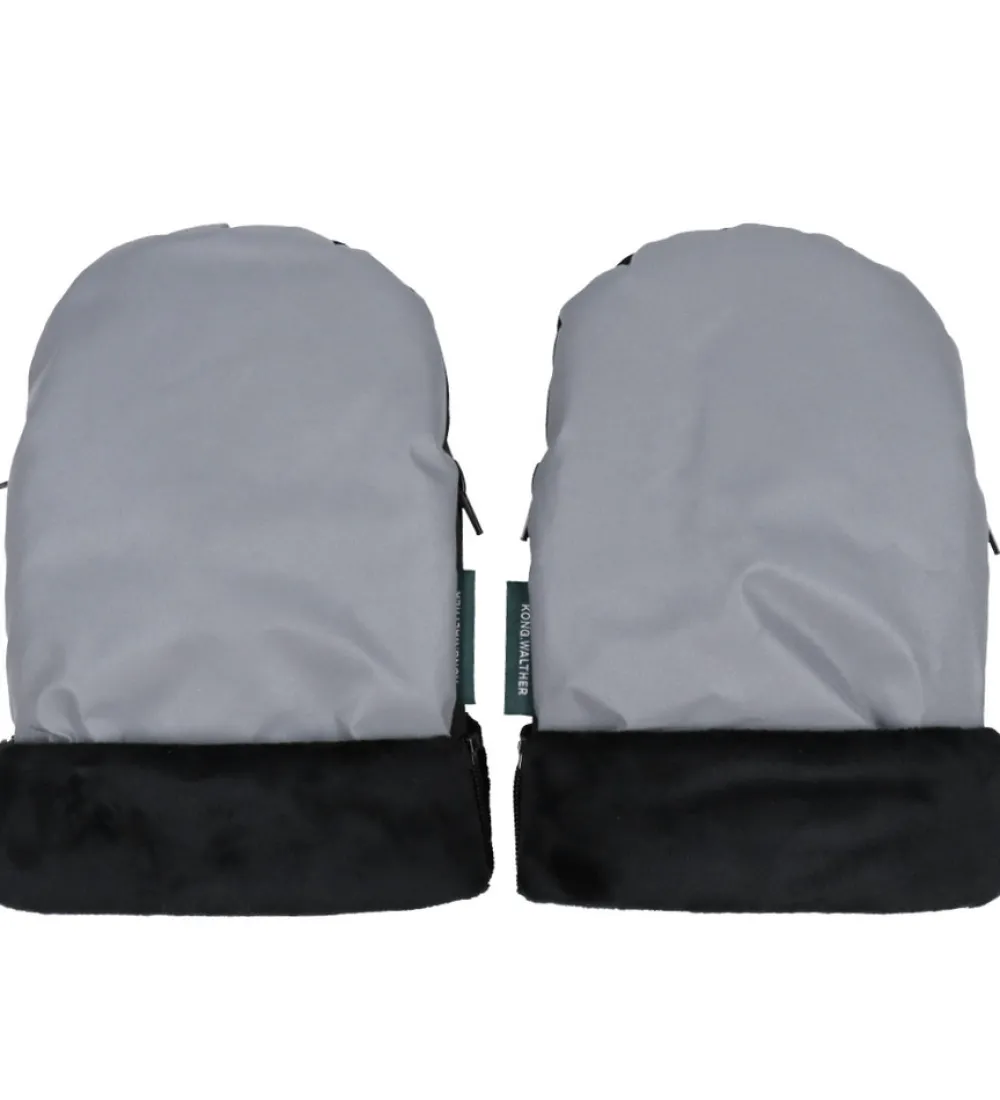 KongWalther Østerbrohandsken - Grey Reflective- Vognhandsker