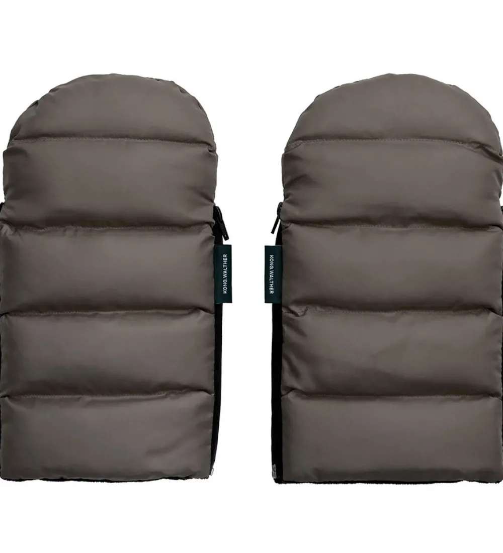 KongWalther Østerbrohandsken - Puffer Grey- Vognhandsker