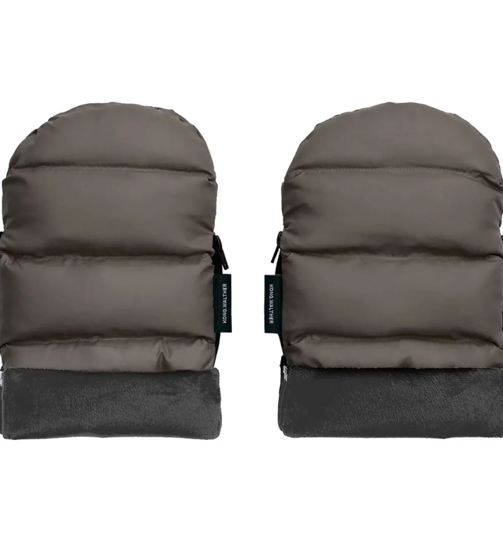 KongWalther Østerbrohandsken - Puffer Grey- Vognhandsker