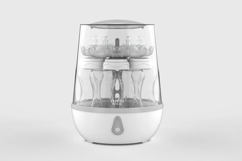 Nuvita STERIEASY – damp sterilisator- Tilberedning & Rengøring