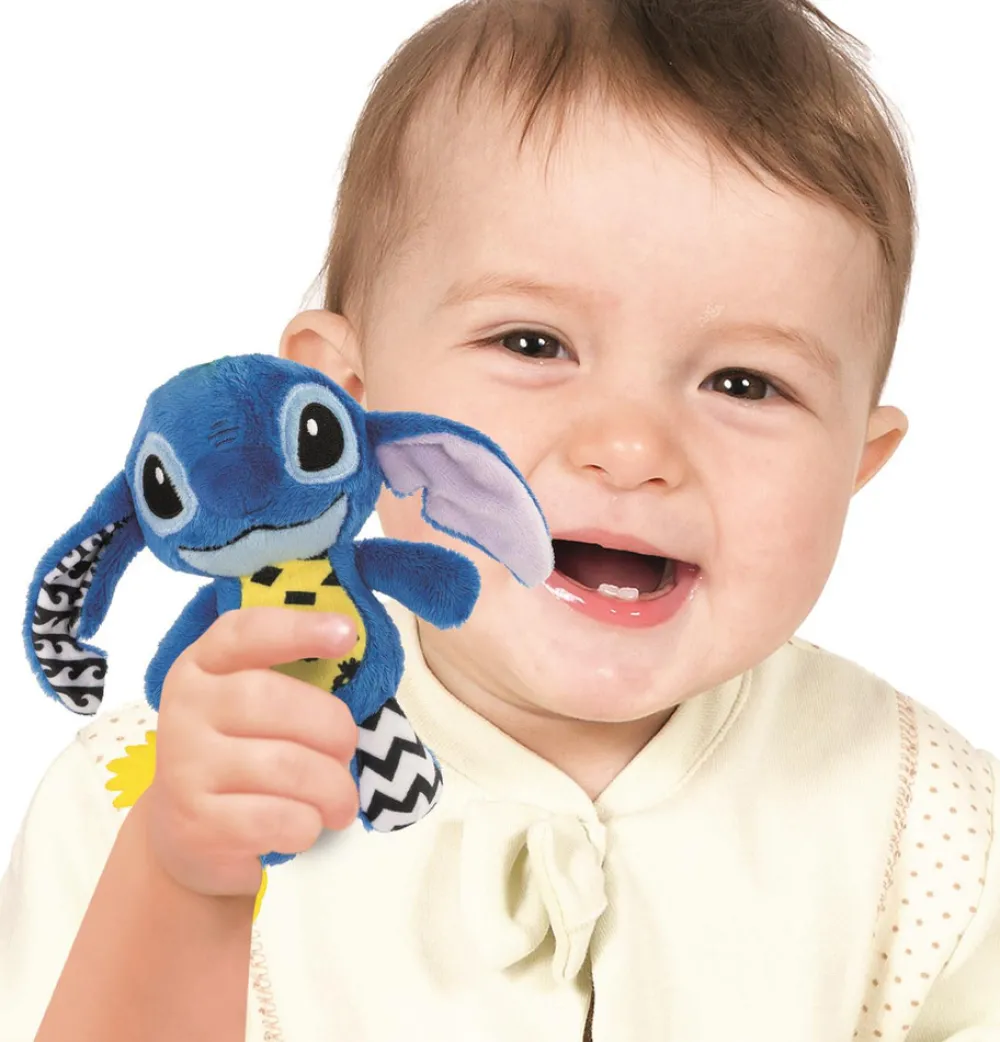 CLEMENTONI Stitch On the Go Plys- Legetøj Til Barnevogne & Autostole