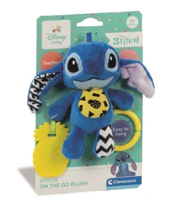 CLEMENTONI Stitch On the Go Plys- Legetøj Til Barnevogne & Autostole