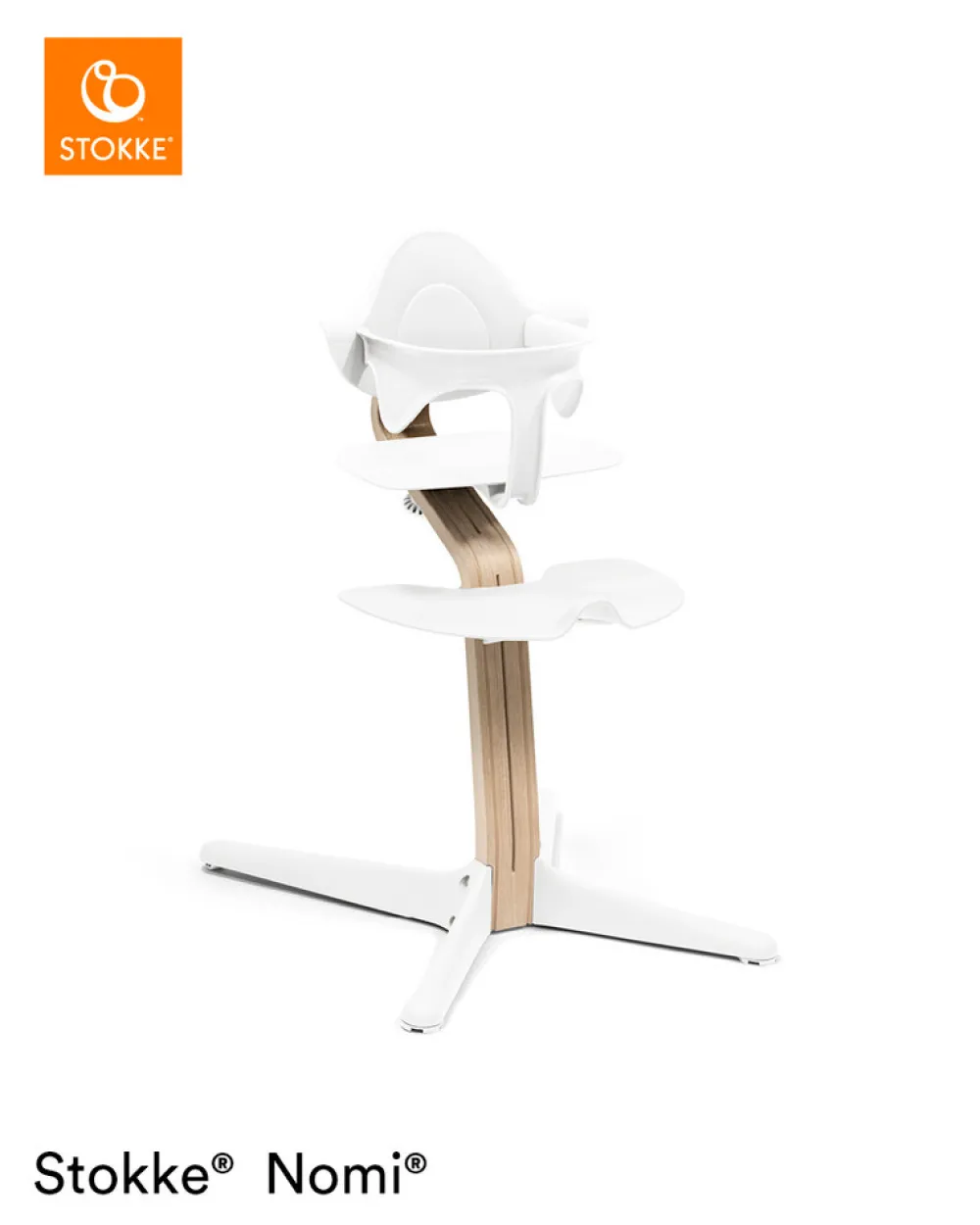Stokke Nomi Babyset - White-Børn Tilbehør Til Højstole
