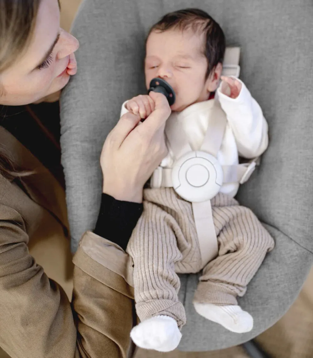 Stokke Nomi NewbornSet White / Grey / Sand-Børn Tilbehør Til Højstole