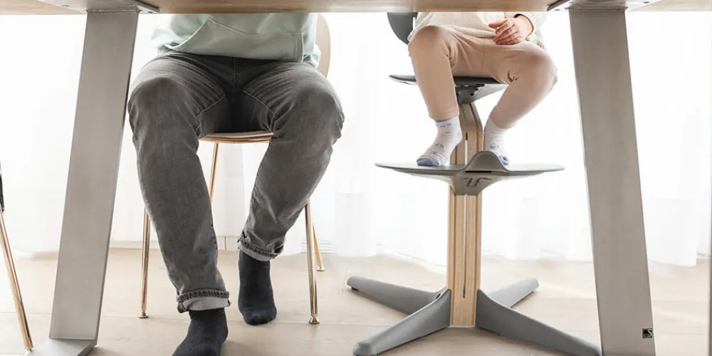 Stokke Nomi Stol - Natural White-Børn Højstole Uden Tilbehør