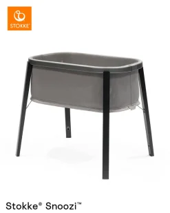 Stokke® Stokke Snoozi med transport taske - Graphite Grey-Børn Pakkeløsninger|Vugger
