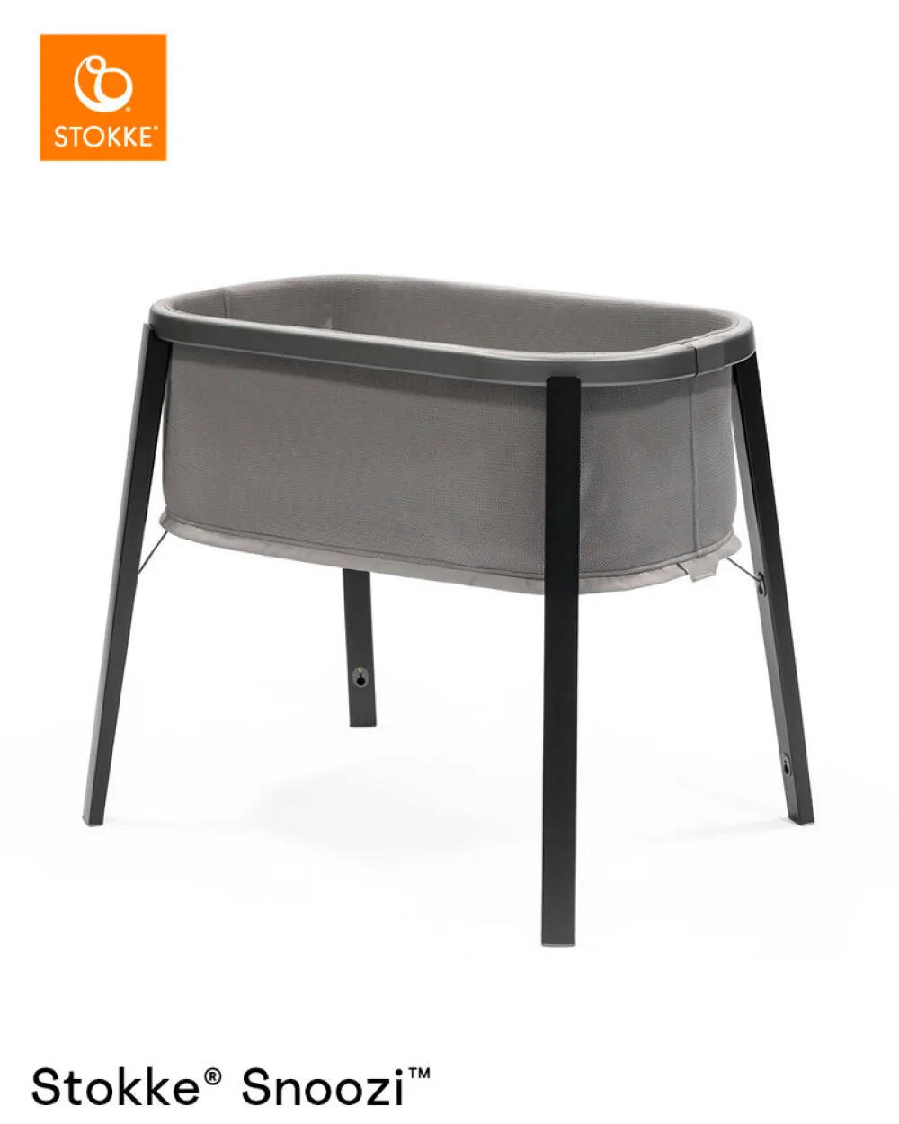 Stokke® Stokke Snoozi med transport taske - Graphite Grey-Børn Pakkeløsninger|Vugger