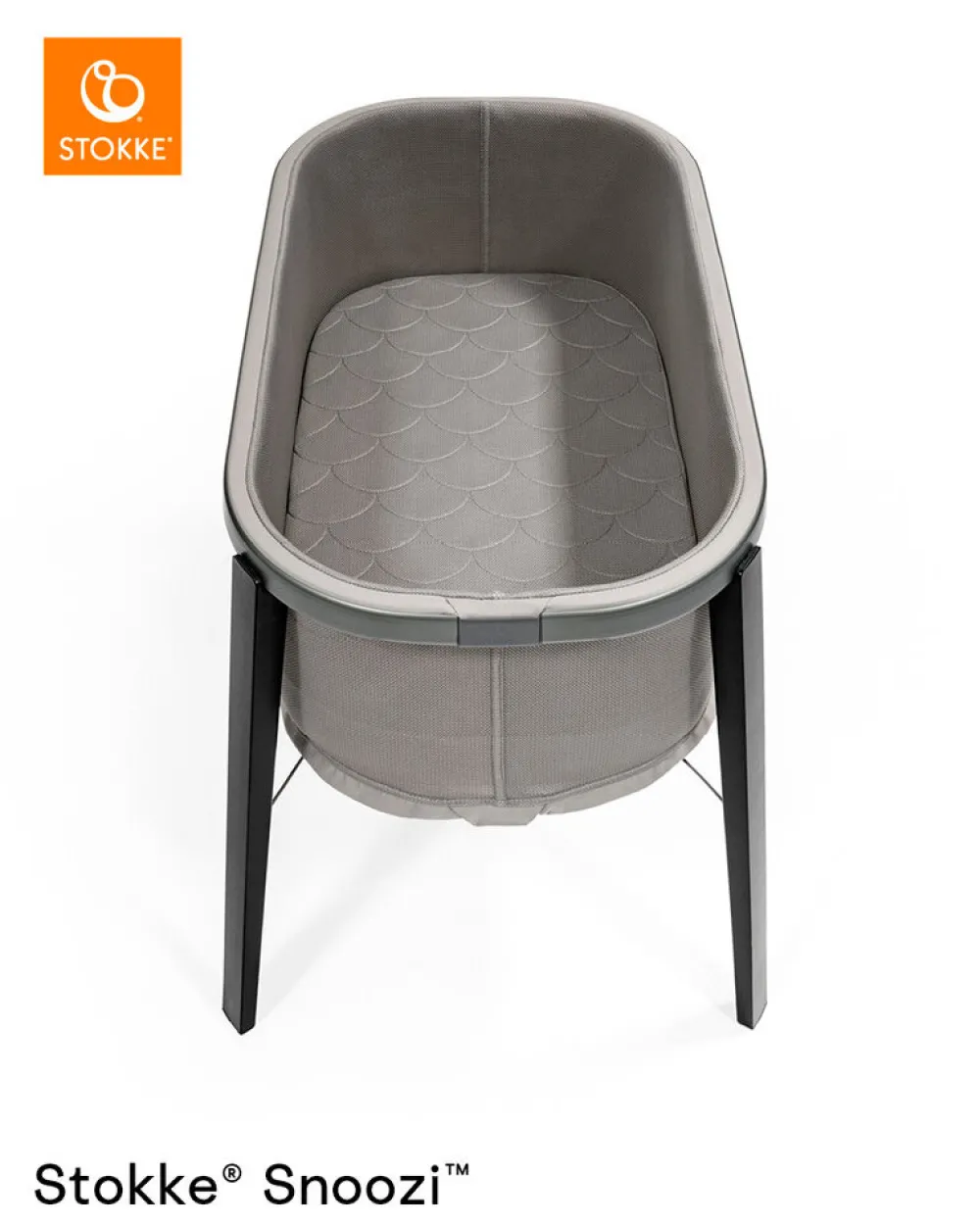 Stokke® Stokke Snoozi med transport taske - Graphite Grey-Børn Pakkeløsninger|Vugger