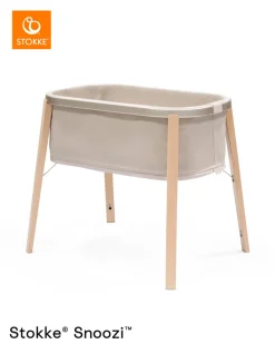 Stokke® Stokke Snoozi med transport taske - Sandy Beige-Børn Pakkeløsninger|Vugger