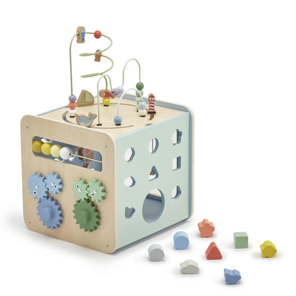 Moover Toys Stor aktivitetsblok grøn- Trælegetøj