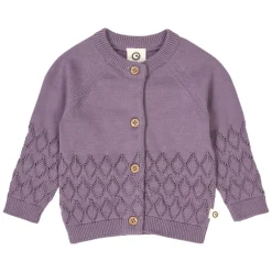 Müsli Strikket Cardigan - Lilac fog- Cardigans, Veste & Trøjer