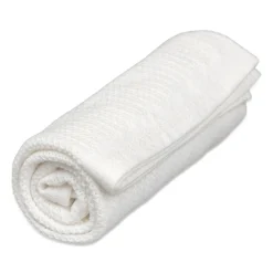 VINTER & BLOOM Striktæppe, bomuld, Hvid-Børn Tæpper