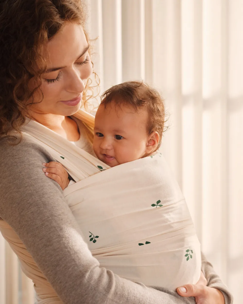 Moonboon Strækvikle M/L - Leaves- Bæreseler & Vikler