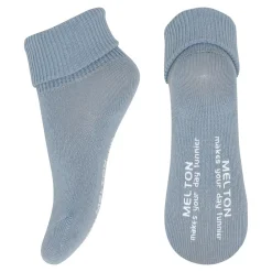 Melton Strømpe med ABS - Faded Denim- Strømper