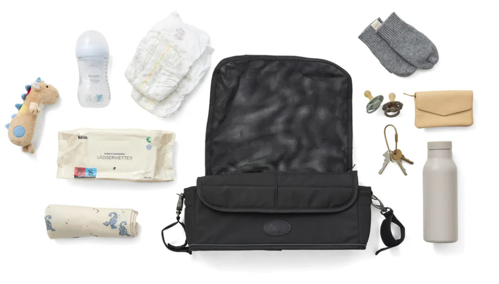 Odder Styrtaske, sort- Styrtasker & Barnevognsnet