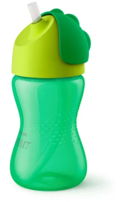 Philips Avent Sugerørskop 300 ml. grøn- Madkasser & Drikkedunke