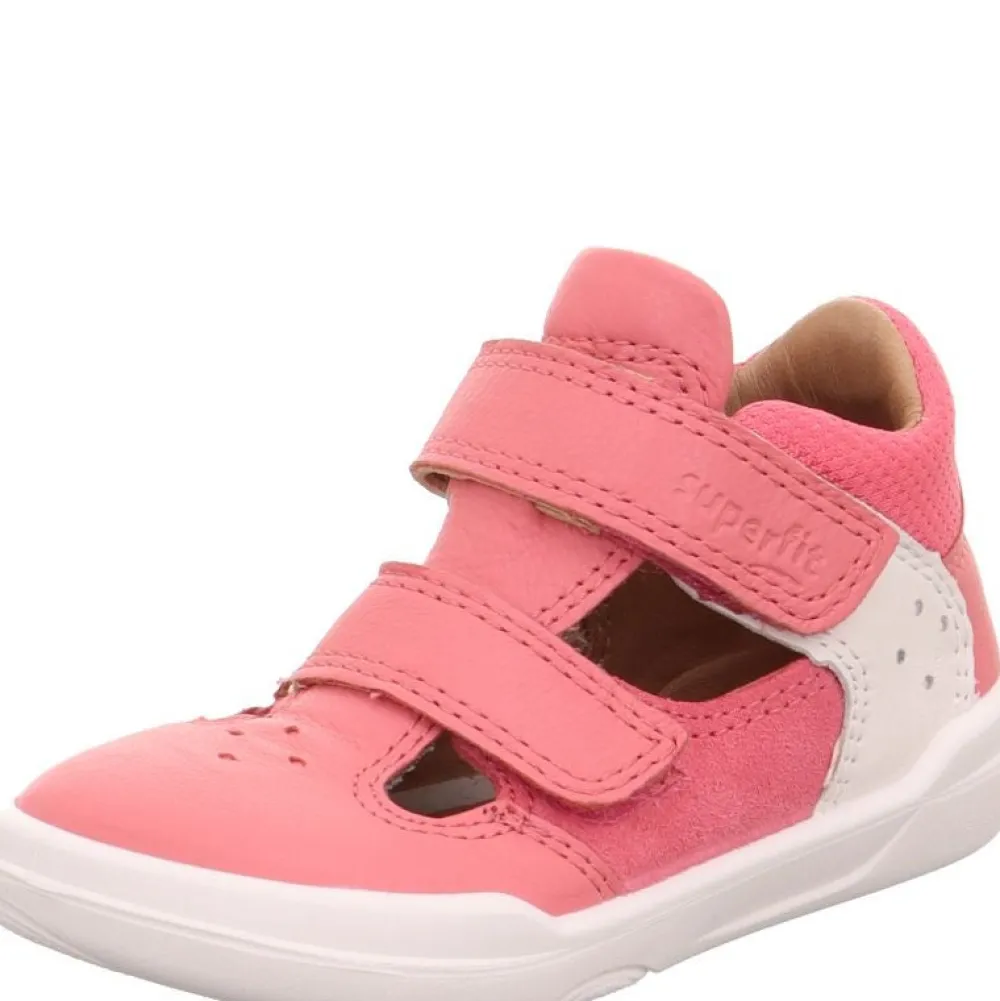 Superfit Superfree - Pink/white- Sandaler Med Lukket Tå