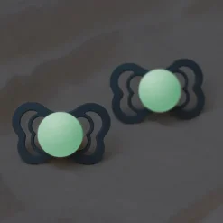 BIBS Supreme 2 pk Silicone str. 1 Night - sage/cloud- Sutter