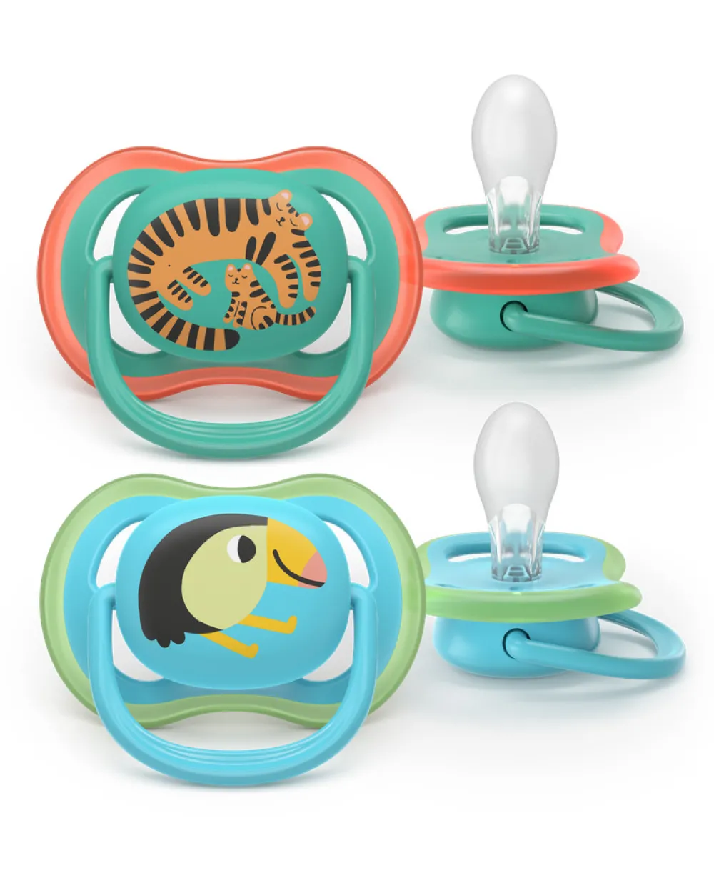 Philips Avent Sut Ultra air, 6-18 m, blå/turkis- Sutter