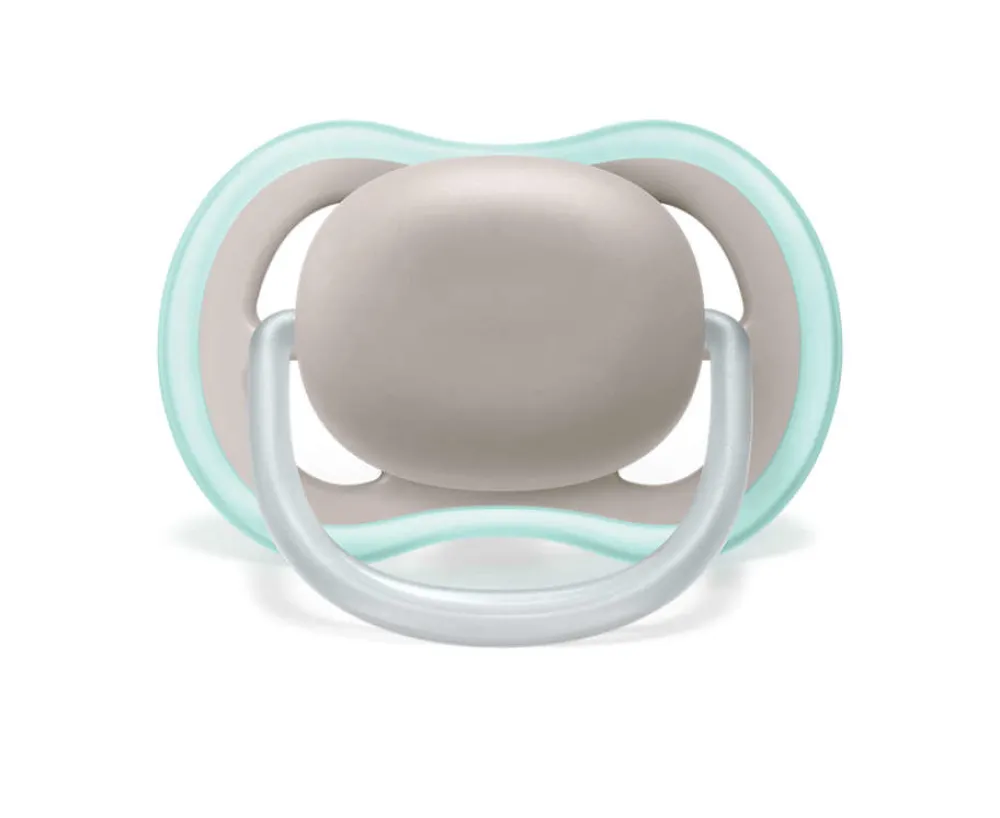 Philips Avent Sut, Ultra Air, 18 mdr.+ beige / douchet blå 2 pk- Sutter