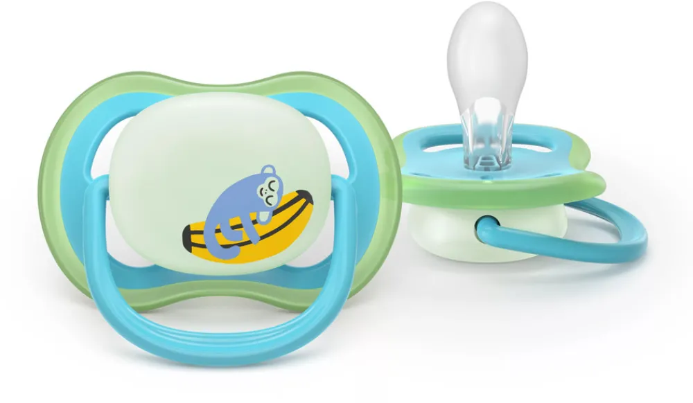 Philips Avent Sut Ultra air, Nat, 6-18 m, blå/turkis- Sutter