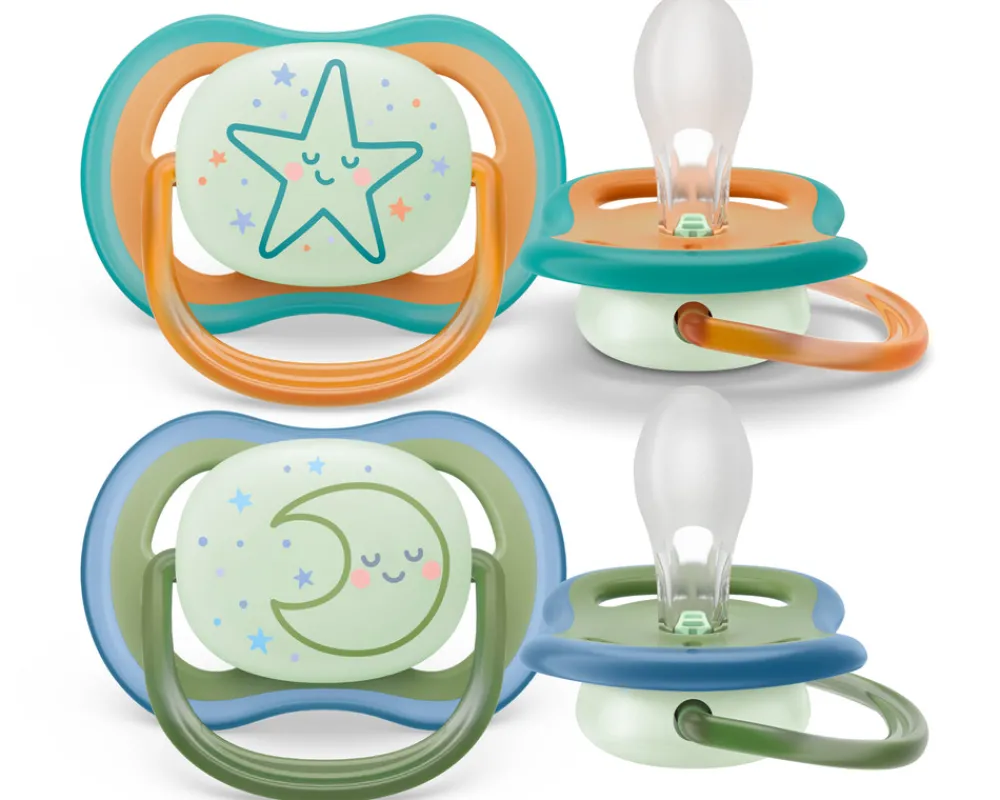 Philips Avent Sut, Ultra Air Nat 18 mdr+. 2-pk- Sutter