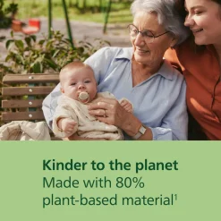 Philips Avent Sut Ultra soft, 0-6 m, grøn/blå- Sutter