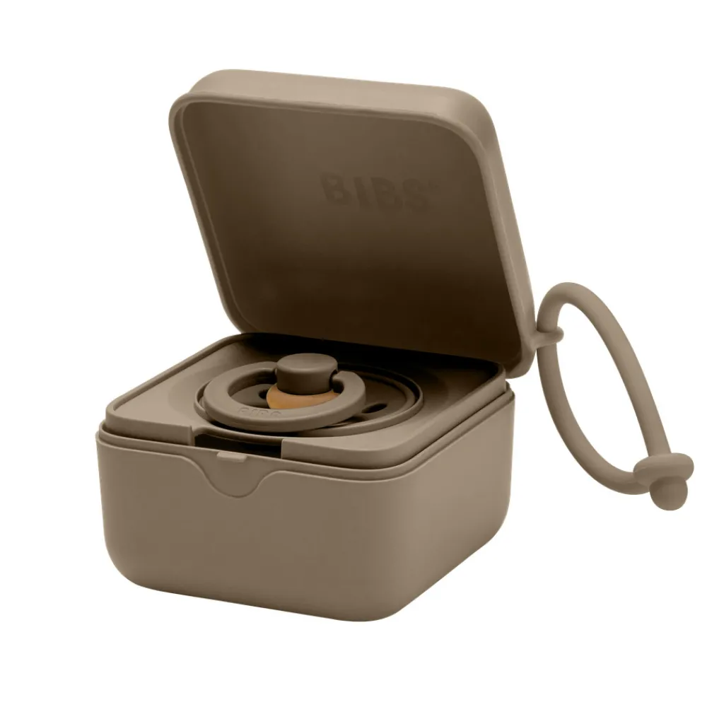 BIBS Sutte boks - dark oak- Suttesnore Og Suttebokse