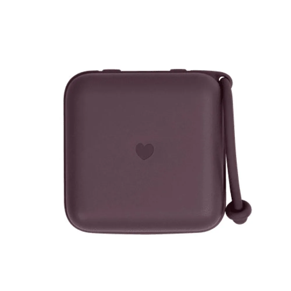 BIBS Sutte Boks Plum- Suttesnore Og Suttebokse