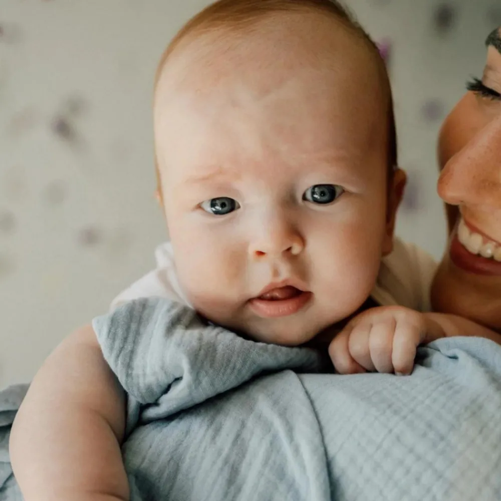 TISU Svøb, lyseblå-Børn Svøb