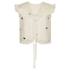 Vanilla COPENHAGEN Svømmevest - Neopren - Frill - Milk - Hearts - MILK- Badetilbehør