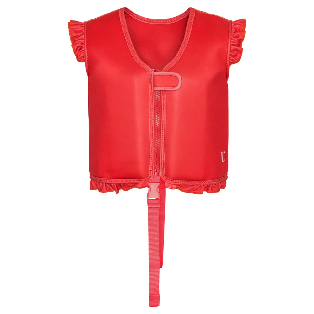 Vanilla COPENHAGEN Svømmevest - Neopren - Frill - Berry - BERRY- Badetilbehør