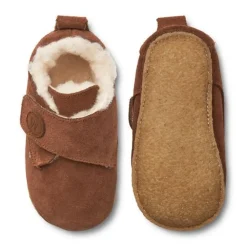 Wheat Taj Uld Hjemmesko - Cognac- Hjemmesko