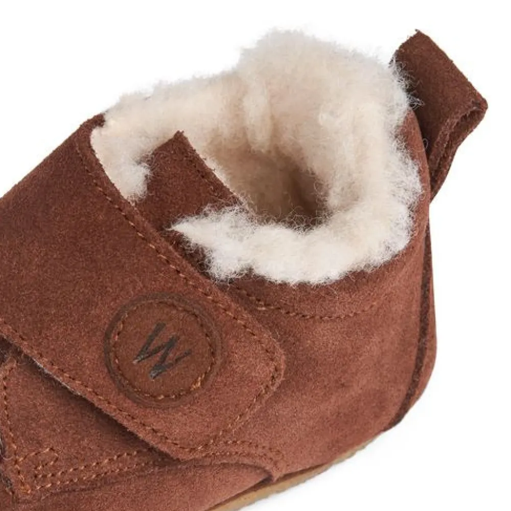 Wheat Taj Uld Hjemmesko - Cognac- Hjemmesko