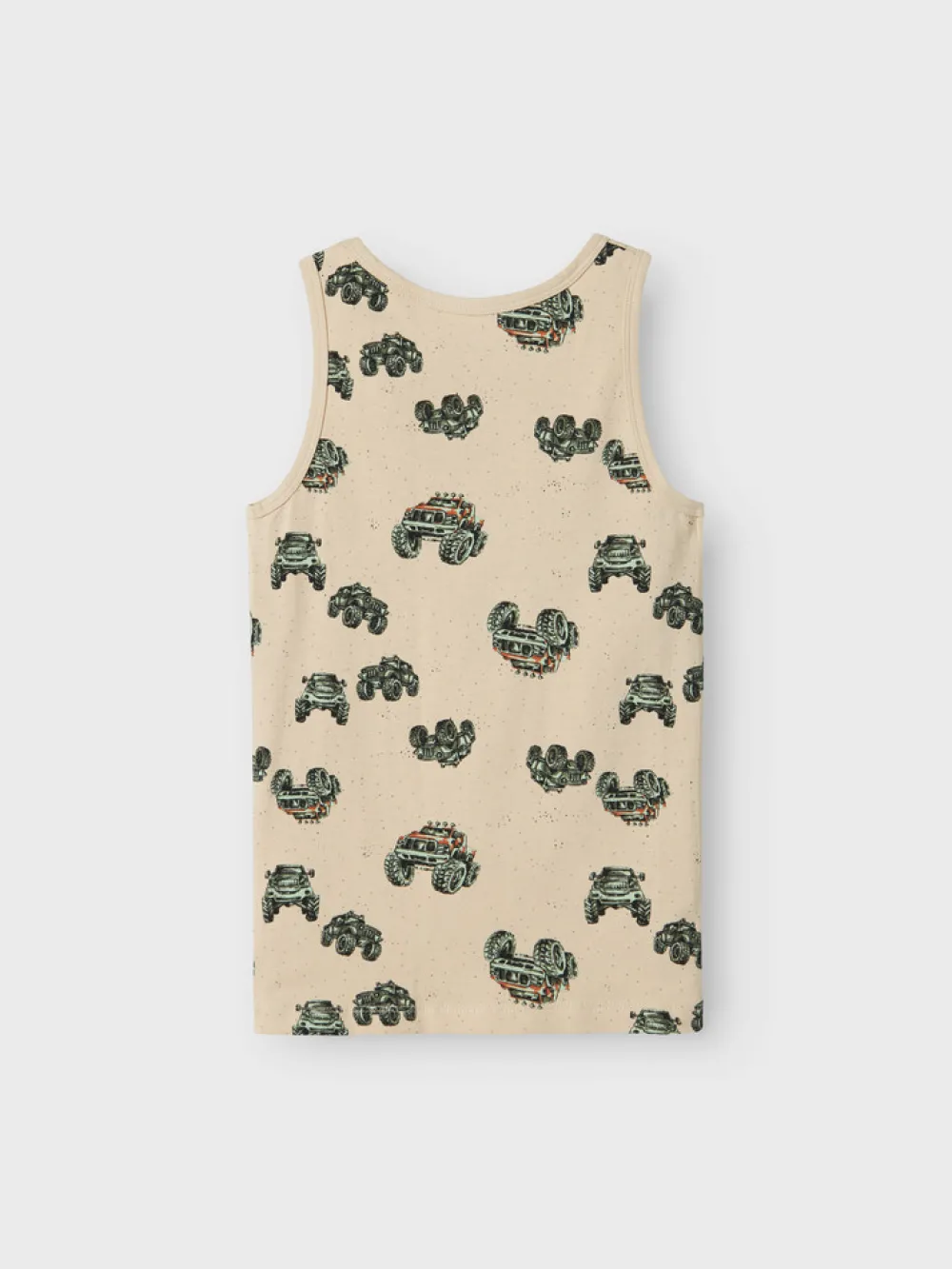 NAME IT Tank Top 2p Monster Truck - Peyote- Undertøj