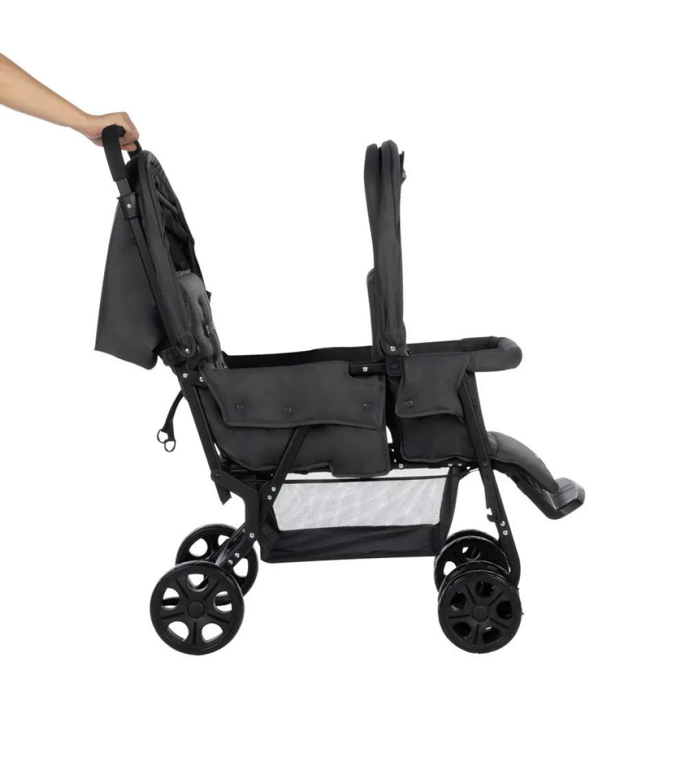 Bebeconfort Teamy - Mineral graphite- Søskende/Tvillingevogne