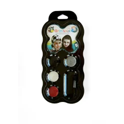 GRIM TOUT Teatersminke 4 farver - Ridder & Vampyr- Ansigtsmaling