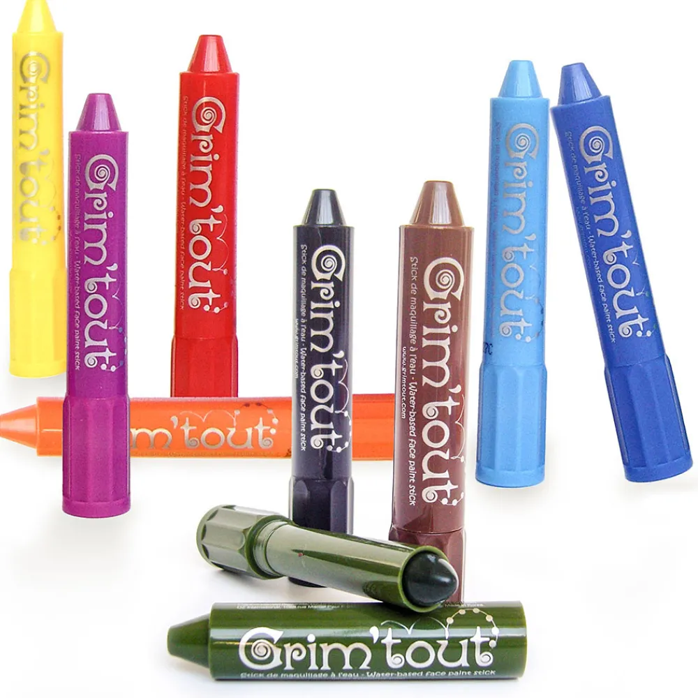 GRIM TOUT Teatersminke - 12pak- Ansigtsmaling
