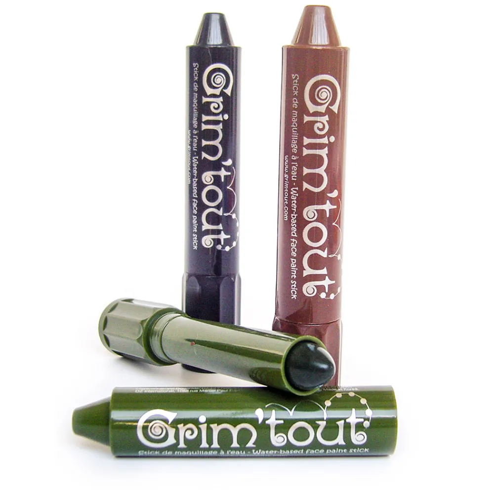 GRIM TOUT Teatersminke - 12pak- Ansigtsmaling