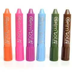 GRIM TOUT Teatersminke - 6pak- Ansigtsmaling