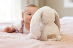 Teddykompaniet Teddybamse Mocca lille, kanin cremefarve, 25 cm- Bamser