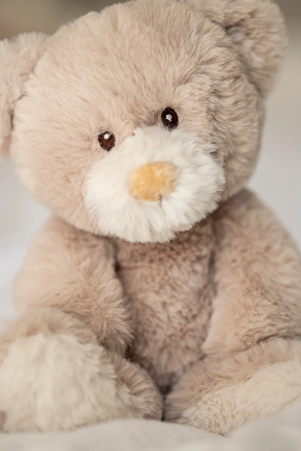 Teddykompaniet Teddybamse Mocca stor, beige, 34 cm- Bamser