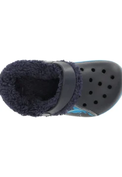 ZIG ZAG Telar lukket sandal varm m/lys - Estate Blue- Hjemmesko|Sandaler Med Lukket Tå