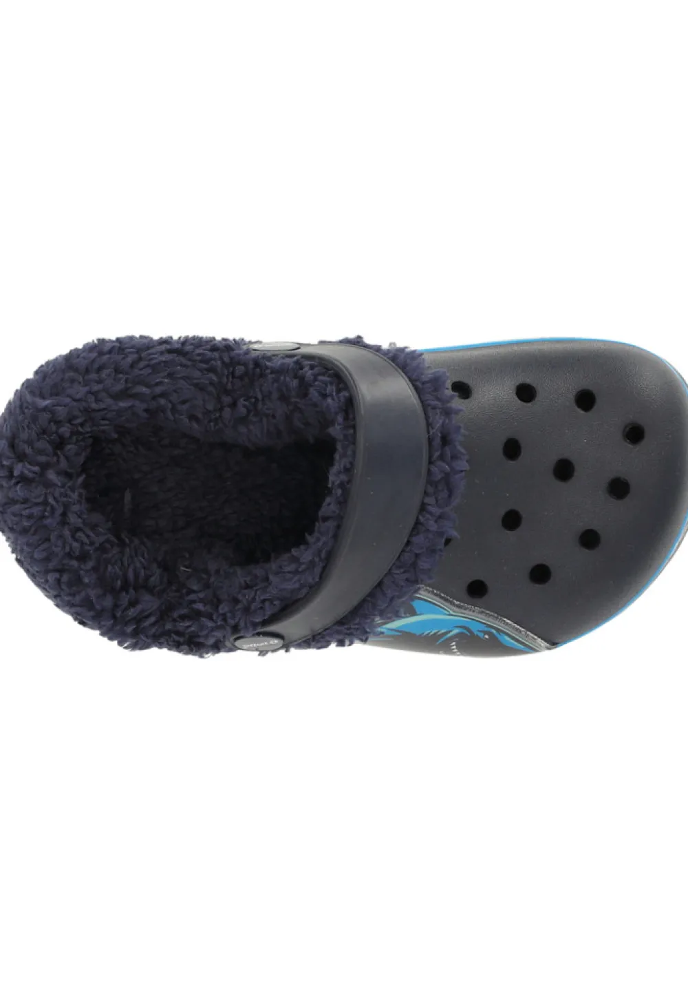 ZIG ZAG Telar lukket sandal varm m/lys - Estate Blue- Hjemmesko|Sandaler Med Lukket Tå