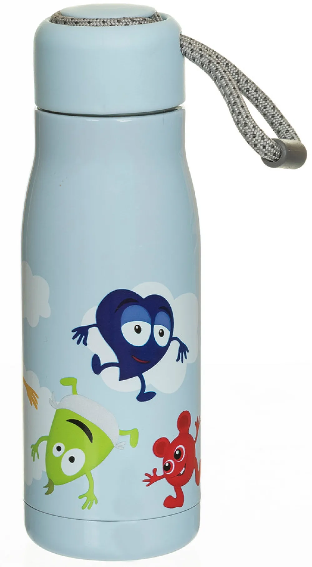 BABBLARNA Termoflaske i rustfri stål, lyseblå, 350ml- Madkasser & Drikkedunke